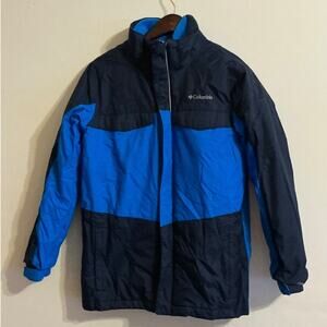Columbia Youth Jacket/Coat Navy Size L (14/16)